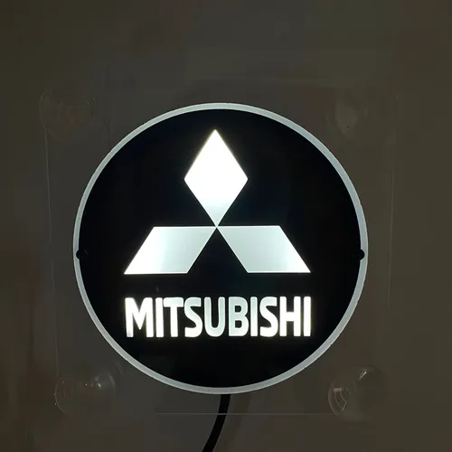 Cam Önü Tabela Beyaz Mitsubishi