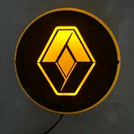 Cam Önü Tabela Sarı Renault