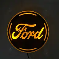 Cam Önü Tabela Sarı Ford